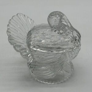 Godinger Shannon Crystal Covered Lead Crystal Turkey Candy Dish